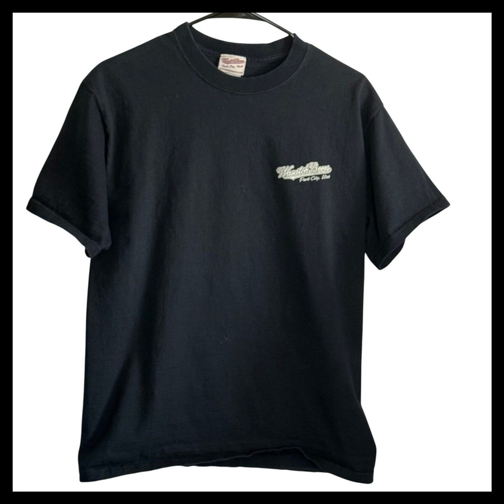 Wasatch Beers Polygamy Porter Shirt Mens Medium Black Park City Utah Brewery Tee - Picture 1 of 5